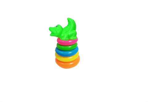 Mini round ring crocodile