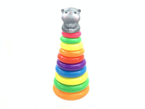 10-layer circular ring kitten