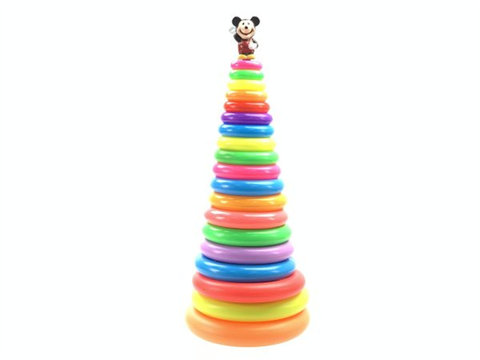 19-layer round collar Mickey Mouse