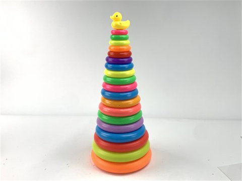 19-layer round duck ring
