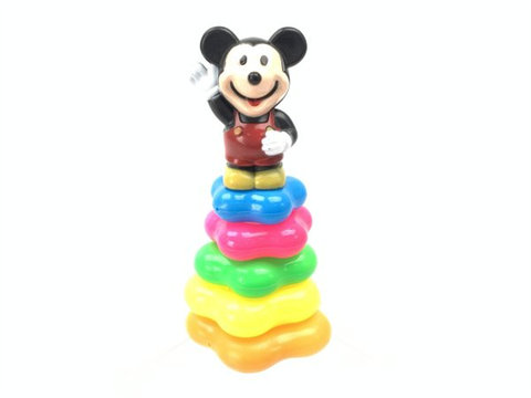 5-layer plum blossom ring Mickey Mouse