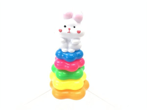 5-layer plum blossom ring rabbit