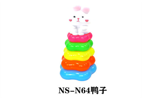 5-layer plum blossom ring rabbit