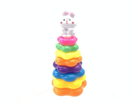 8-layer plum blossom ring rabbit