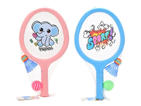 Oval racket 2 mixed sports toys