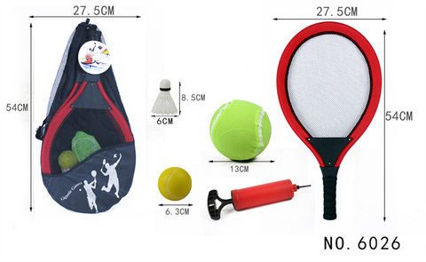 Fabric tennis racket toys sports toys