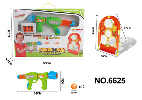 Aerodynamic gun toy set toys sports toys