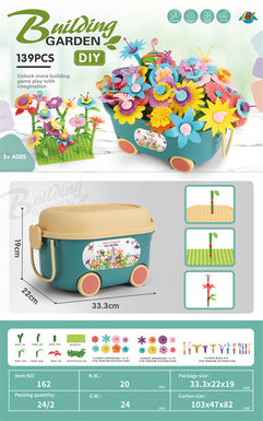 DIY Paradise Flower Arrangement Educational Toys Building Blocks Toys (139PCS)