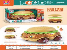 Q版汉堡车