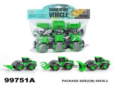 (GCC)（中号）惯性农夫车（3只装）