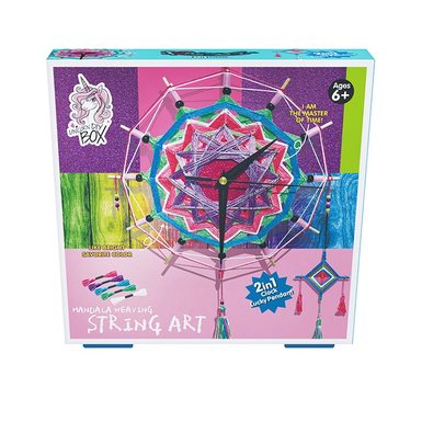 Cross-border Amazon Mandala clock winding drawing DIY handmade creative nail painting pendant material package