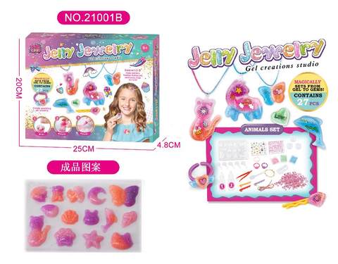 DIY soft gel jewelry set-animal series