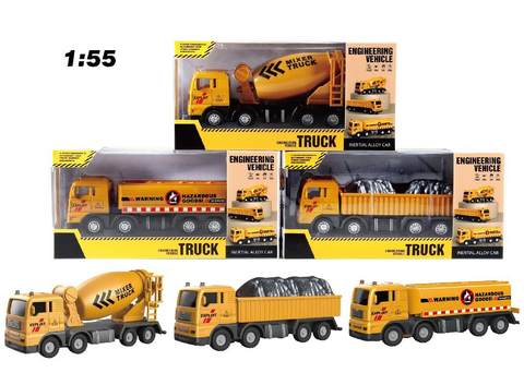 Inertial engineering oil tank truck/mixer truck/dirt truck