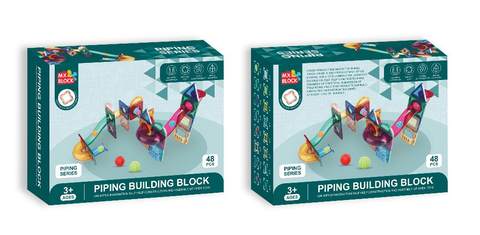 Color window pipe magnetic sheet (48PCS)