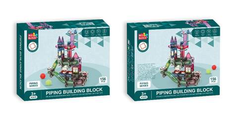 Color window pipe magnetic sheet (156PCS)