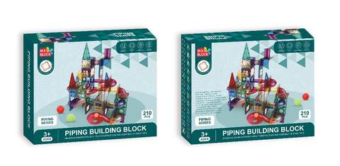 Color window pipe magnetic sheet (210PCS)