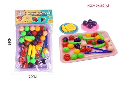 High-end colorful small fruits and vegetables 40PCS