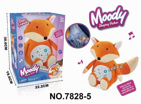 Plush soothing doll (fox)