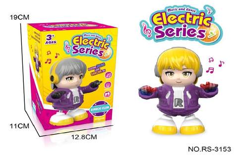 Electric dancing girl (with lights and music)