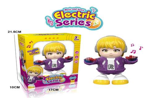 Electric dancing girl (with lights and music)