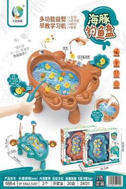 Dolphin desktop fishing plate