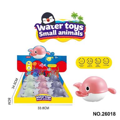 Chain swimming whale