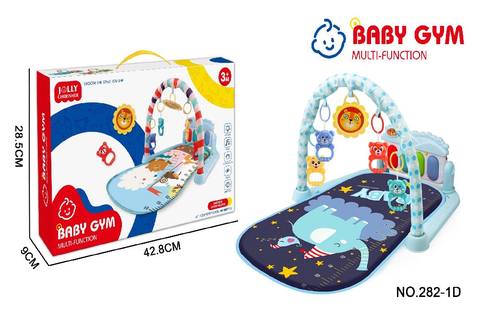 Elephant pattern pedal baby blanket pink blue