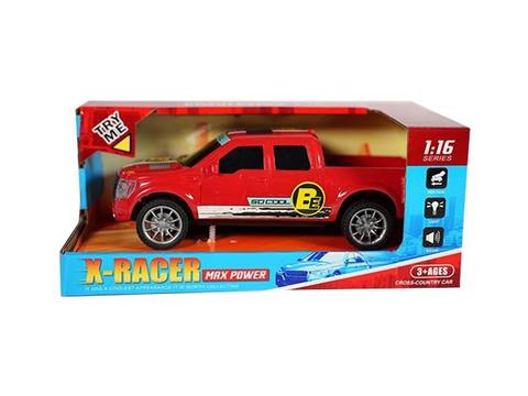 Inertia car with lights and music