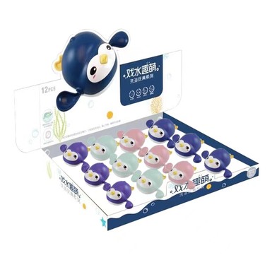 swimming penguin