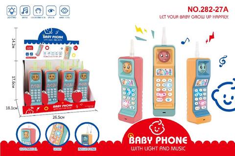 Cartoon educational early education mobile phone model