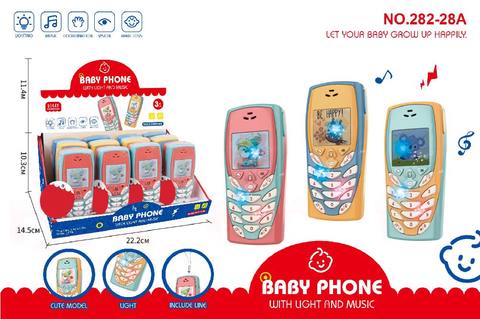 Cartoon intelligent early education mobile phone model