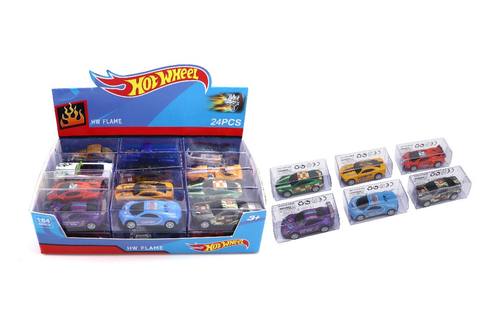 Alloy sports car 24-pack display box