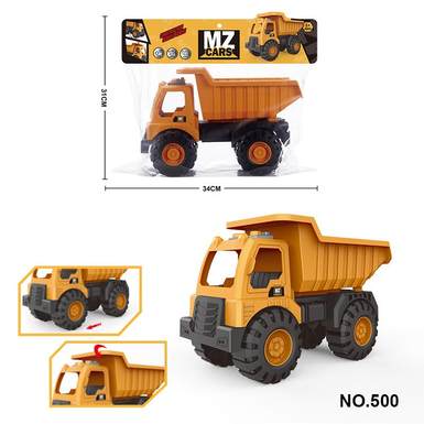 Large sliding loading dump truck