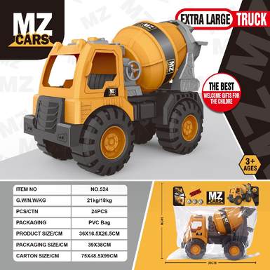 Ultra-large sliding cement mixing engineering vehicle