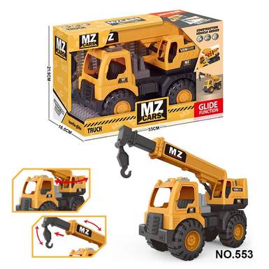 Large sliding lifting engineering vehicle