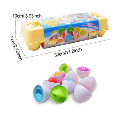 Fruit and vegetable pairing eggs