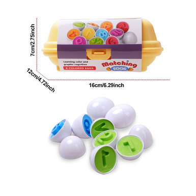 6 digital paired eggs/2 mixed eggs