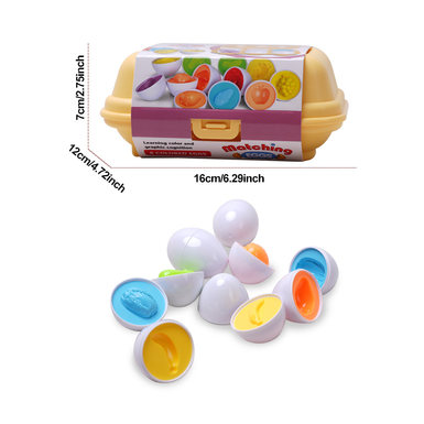 6 fruits and vegetables paired eggs / 2 mixed packages