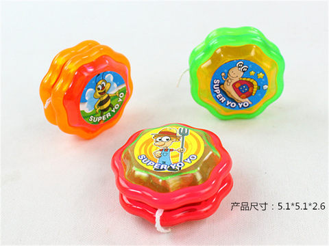Free toys octagonal plum blossom yo-yo toys YOYO ball toys