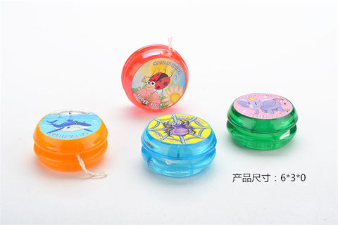 Free toys transparent yo-yo toys YOYO ball toys