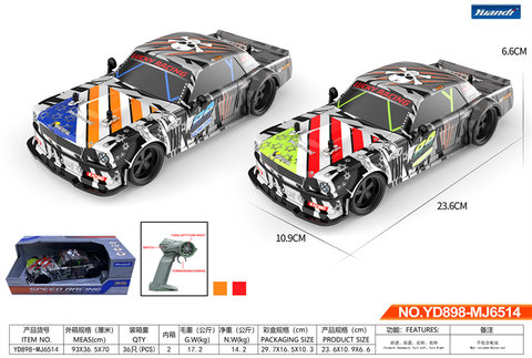 1:18Pvc racing remote control car toy remote control toy