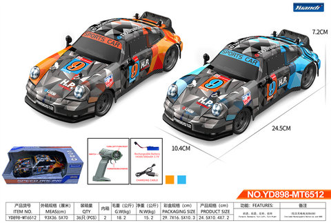 1:18Pvc racing remote control car toy remote control toy