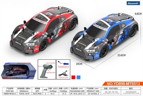 1:18Pvc racing remote control car toy remote control toy