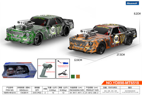 1:16Pvc racing remote control car toy remote control toy