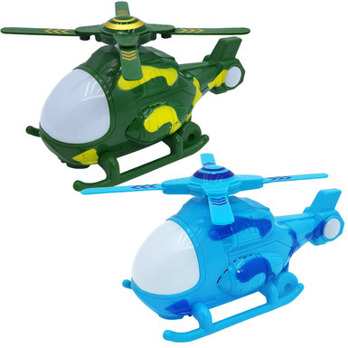 Lighting, music, electric universal helicopter
