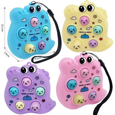 Puzzle cartoon dinosaur gopher handheld game