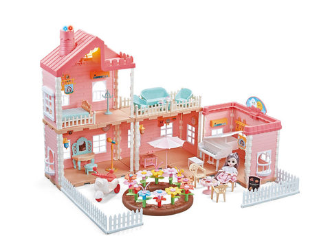 Toys, girls, gifts, dollhouses, houses, children, 3 to 6 years old, princess, castle, villa, 8 girls' birthdays