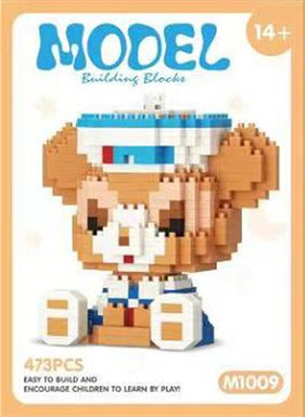 Doll building block toys micro-particle building block educational toys