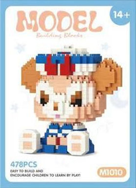 Doll building block toys micro-particle building block educational toys