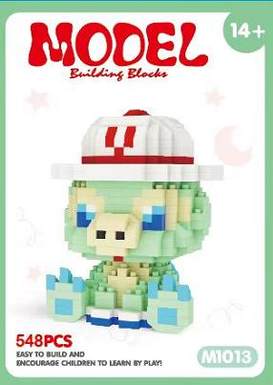 Doll building block toys micro-particle building block educational toys